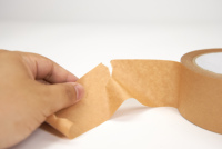 Ruban adhésif brun en papier kraft pour emballage, masquage, déménagement, expédition, scellage de cartons et support de cadres photo