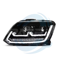 Système d'éclairage automatique pour voiture, phares avant rétrofittés, feux de jour LED pour Volkswagen Amarok 2010-2020