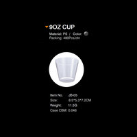 Gobelets en plastique robustes Xueli Tasses incassables en vrac pour mariages/bars Légers et empilables