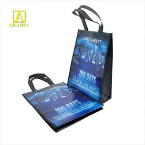 Bolsa de Compras Reutilizable Ecológica con Logotipo Personalizado, Precio al por Mayor, Bolsa de Tela No Tejida Reciclable con Impresión Completa - Product Image 2