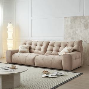 2025 nuevo respaldo alto Magic <span class=keywords><strong>Masha</strong></span> Black Bear fila recta sofá conjunto de tela con patas de tela para sala de estar por Guangdong Foshan - Product Image 3