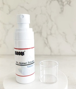 Flacon pulvérisateur PET 50ml 100ml pour déodorant, sous-emballage de voyage, flacon portable en alliage d'aluminium pour essence et alcool - Product Image 2