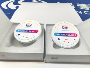 Alta traslucida e buona forza HTC Preshaded dental zirconia block Disc - Product Image 3