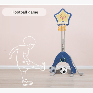 <span class=keywords><strong>Canestro</strong></span> da <span class=keywords><strong>Basket</strong></span> Portatile per Bambini 3 in 1 Regolabile in Plastica Rimovibile per Interni Personalizzabile - Product Image 5