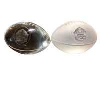 Gravure de logo personnalisée sur cristal K9, ballon de football américain en verre, football fantastique