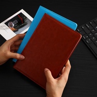 Carnets d'école en gros A5 cahier de conférence en cuir d'affaires avec logo personnalisé livre classique bloc-notes publicitaire en polyuréthane