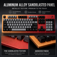 Clavier de jeu optique à commutation à chaud F1, rétroéclairage RVB, anti-ghosting N touches, clavier mécanique filaire USB pour joueurs d'e-sport