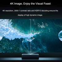 Versión Global Mi 4K Proyector Láser 150 Pulgadas Xiaomi Ultra Short Throw 1600 Ansi Lumen Proyector láser xiaomi Proyector