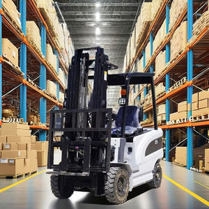 Montacargas Eléctrico de Cuatro Ruedas de Bajo Ruido con Baterías de Litio Dobles de 60V para Almacén Interior, Cumple con el Certificado CE - Product Image 4