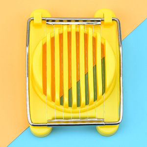 Cortador de Huevos de Acero Inoxidable al por Mayor, el <span class=keywords><strong>Mejor</strong></span> Utensilio de Cocina para Sándwiches, Herramienta Roja de Plástico para el Hogar, Batidor de Huevos - Product Image 1