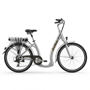 City Leisure Electric <strong>Bike</strong> 36V 250W 26-Inch Aluminum Alloy Frame 7-Speed Rear Hub Motor Range V-Brake 25km/h <strong>E</strong>-<strong>bike</strong> - Product Image 2