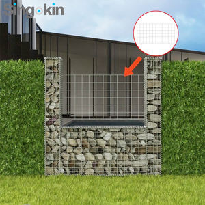 20cm 30cm galvanizli U şekli demir gabyon sepetleri kutusu bahçe ekran çit paneli süs duvar inşaatı - Product Image 3
