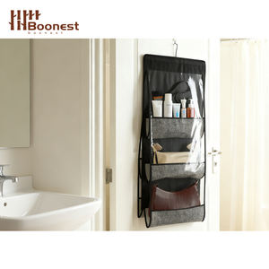 Bolsa de Armazenamento Impermeável para Parede com 3 Bolsos em Tecido Não Tecido PVC para Quarto, Guarda-Roupa Feminino, Bolsa de Mão, Saco Protetor contra Poeira - Product Image 5