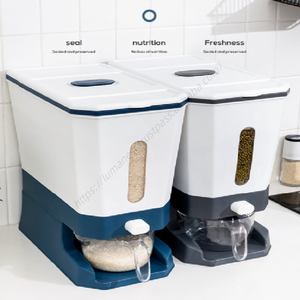 Accesorios de Cocina al por Mayor, Dispensador de Granos de 12 kg, Contenedor de Almacenamiento de Alimentos, Arroz - Product Image 5