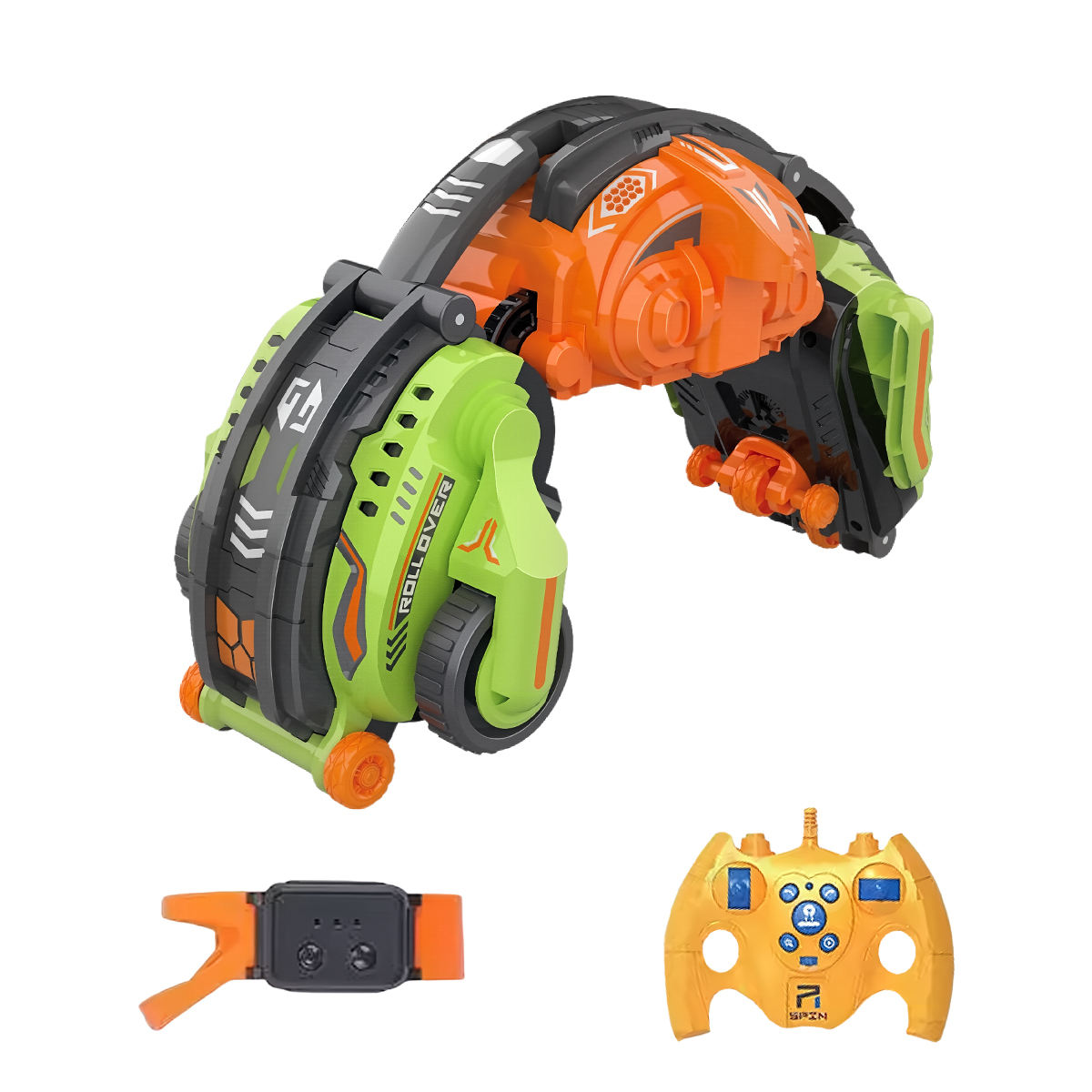 สีเขียว (มือถือ + รีโมทคอนโทรลนาฬิกา)