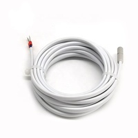 3 mètres de câble de sonde de température de plancher de thermostat de chauffage par le sol Sonde de plancher d'eau électrique pour la température