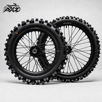 Kit de roues tout-terrain 16-19 pouces pour Surron Light Bee 2ème génération 2026 – Moyeux CNC en aluminium noir, pneus tout-terrain, kit de performance Enduro Racing