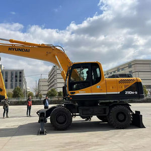 เครื่องขุด210W-9ฮุนไดมือสองเครื่องยนต์คัมมินส์21ตันสภาพดีเยี่ยมของแท้ - Product Image 1