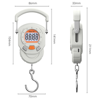 Balance numérique à crochet pour bagages, pesée de valise de voyage, pesée en vol, inclinaison à 15 degrés, précise, batterie rechargeable