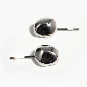 Mini Zoe Clip Set Van 3 Eenvoudige Metalen Hoge Kwaliteit Haar Clip Set Haar Accessoires Voor Meisjes - Product Image 4