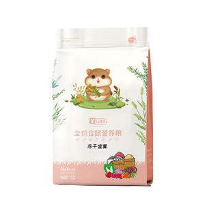 Vente en gros Yee Nourriture pour hamster de haute qualité Petits rongeurs Mélange de graines lyophilisées pour animaux de compagnie Aliments pour hamsters - Product Image 4