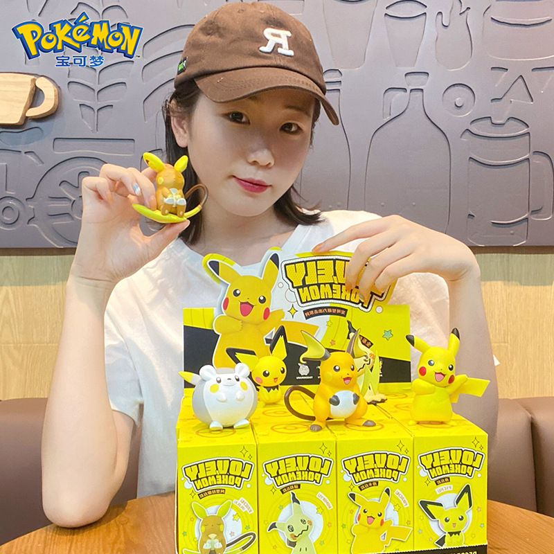 本物のポケットモンスターアクションフィギュアブラインド