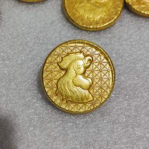 Barre de lingot d'or fin d'une once de Liberty Freedom Eagle des États-Unis, badge commémoratif, collection de souvenirs, pièce de monnaie - Product Image 1