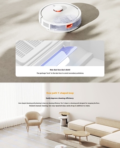 หุ่นยนต์ดูดฝุ่นสำหรับ Xiaomi รุ่นปรับปรุง3C C103 5000pA พัดลมดูดสูง lds เลเซอร์นำทาง App ควบคุมอัจฉริยะสำหรับ - Product Image 6