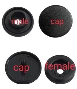 Boutons-pression en plastique <span class=keywords><strong>T3</strong></span> T5 T8, attaches en résine, boutons sans couture pour <span class=keywords><strong>couches</strong></span> lavables/bavoirs/serviettes non jetables - Product Image 4