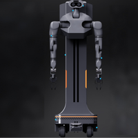 Robot humanoïde à double bras sur roues haute performance pour la fabrication, la vente au détail et les services Panther