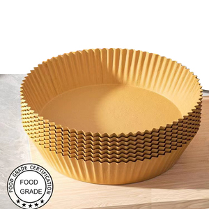 Fogli di <span class=keywords><strong>carta</strong></span> usa e getta Non tossici quadrati Non tossici a prova di olio fogli di <span class=keywords><strong>carta</strong></span> 125 pezzi per cesto 5-8qt per biscotti Sandwich d'aria cibo per pane - Product Image 2