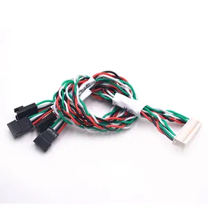ODM OEM 3 ways 3PIN SM2.5MM connector customized cable assesmbly