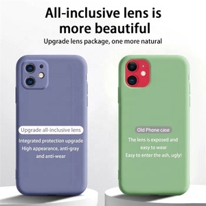 <span class=keywords><strong>Custodia</strong></span> per telefono in TPU morbido opaco colorato per <span class=keywords><strong>iPhone</strong></span> <span class=keywords><strong>11</strong></span>, 12 Pro Max, 13 Pro Max, 17, 8 Plus, XS MAX, XR - Product Image 5