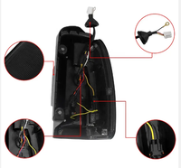 En Stock, Luces Traseras LED Todoterreno para Automóviles, Repuesto para Toyota 4Runner, Modelos 1995-2002, Luz Trasera