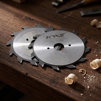 Lames de rainurage industrielles KWS TCT pour le travail du bois, lames de scie pour machine de dimensionnement de panneaux