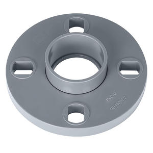 Conexión de tubería Rongsheng de PVC-U con brida suelta y brida dividida para suministro de agua y plomería - Product Image 1