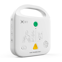Défibrillateur d'entraînement électrique professionnel XFT-120NB, équipement portable de formation RCP, certifié CE/FCC, pour situations d'urgence