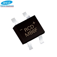 Redresseur en pont haute stabilité RCD Premium, redresseur en pont à diodes SMD MBF 1A 1000V