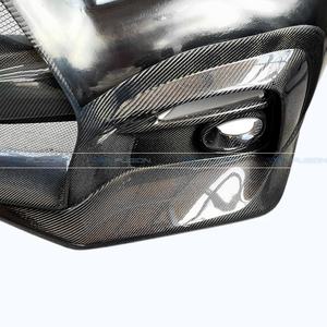 Parachoques Delantero de Fibra de Carbono Parcial Estilo R-Concept para Infiniti Q50 V37 Skyline 400r Kouki Bitz 2014-2022, Modificación Exterior - Product Image 3