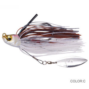 Haute qualité pêche en eau salée <span class=keywords><strong>chat</strong></span> bait3DEye jigging weever appât jupe en caoutchouc rotateur abeille poisson appât <span class=keywords><strong>chat</strong></span> appât artificiel - Product Image 5