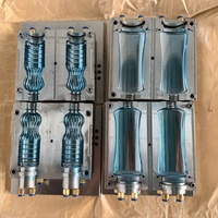 Machine de soufflage semi-automatique à 2 cavités pour bouteilles PET à large ouverture, idéale pour la production de bocaux alimentaires et de bouteilles d'eau à haute productivité