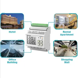 Split core CT 333mV input hotel using multi channel power meter