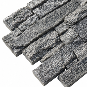 Exterior Wall Cladding <b>Stone</b> Veneer dark grey Slate Natural Slate Culture <b>Stone</b> - Product Image 3