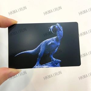 Nouveau produit : Cartes de membre professionnelles en métal découpé au laser pour mariage et clip à message en laiton - Product Image 2