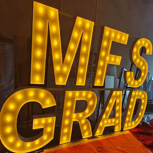 Tùy chỉnh 3ft 4ft <span class=keywords><strong>LED</strong></span> Light-up marquee bảng chữ cái cho bức thư tình khổng lồ trang trí nội thất cho đám cưới nhà máy-Tốt nhất 3d-hình 'kết hôn với tôi' đèn - Product Image 3