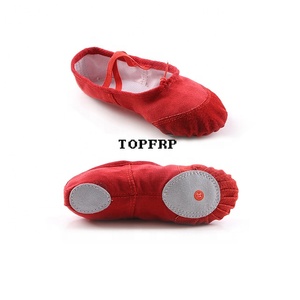 Zapatos de Ballet con Suela de Cuero Rojo de China - Product Image 2