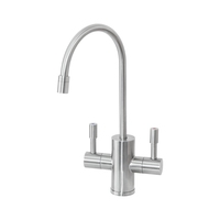 Robinet purificateur d'eau chaude et froide en acier inoxydable 304 pour système de filtration d'eau potable