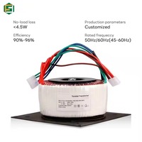 Transformateur toroïdal multi-sorties 110V 220V 380V 24V 50VA 300VA 1000VA 220VAC, transformateur de puissance toroïdal abaisseur de tension industriel