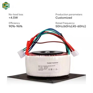 マルチタップ <span class=keywords><strong>110V</strong></span> <span class=keywords><strong>220V</strong></span> 380V 24V トロイダル変圧器 50VA 300VA 500VA 220VAC 工業用トロイダル降圧電源変圧器 - Product Image 2