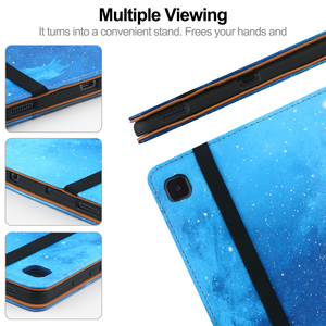 Trường hợp đối với Samsung <span class=keywords><strong>Tab</strong></span> S6 Lite 10.4 inch 2024/2022/2020 cao cấp da Folio đứng Tablet Bìa trường hợp - Product Image 6